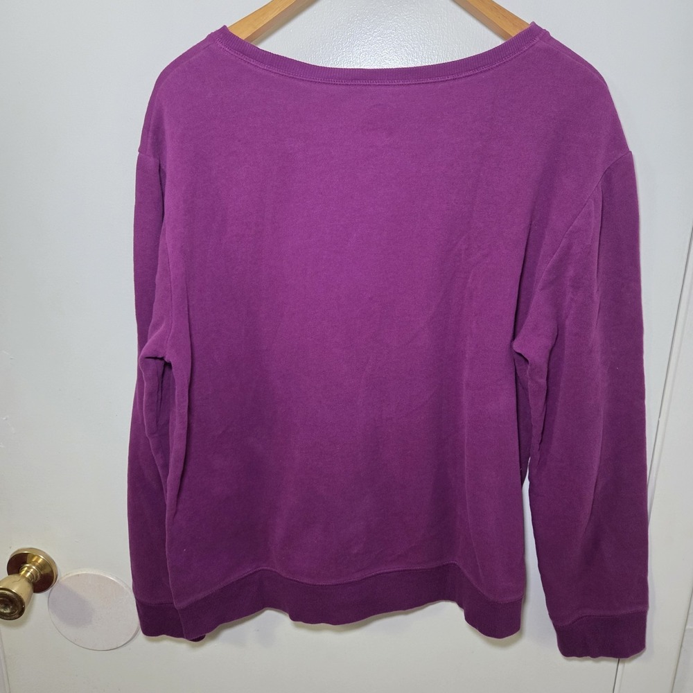 Life Is Good Purple Daisy Graphic Sweatshirt - Picture 8 of 8